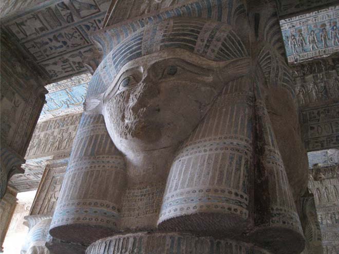 El-Templo-de-Hathor-Dendera